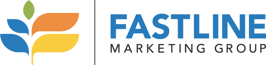 Full color Fastline Marketing Group Logo.