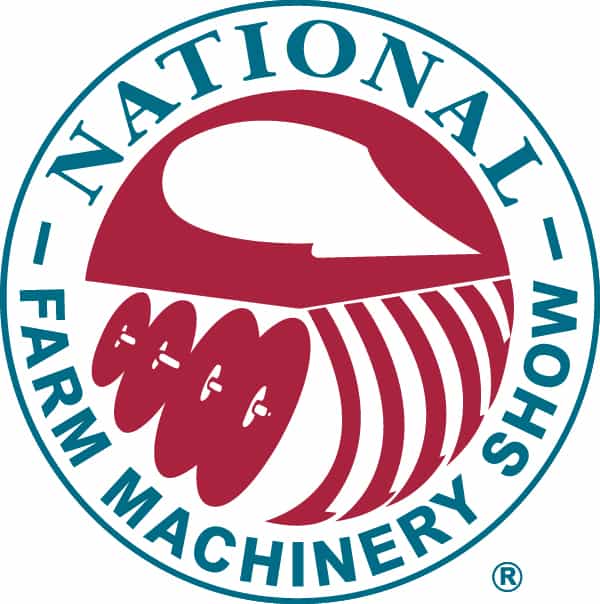 national farm machinery show logo color