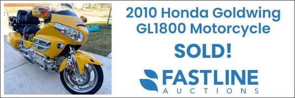 2010 Honda Goldwing GL1800 Motorcycle Sold