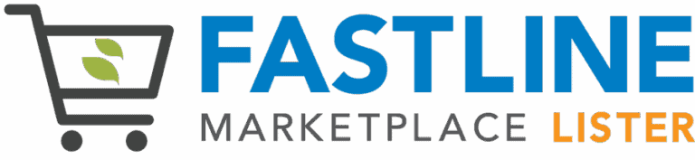 Fastline Marketplace Lister logo for the Chrome extension that helps dealers list equipment on Facebook Marketplace.