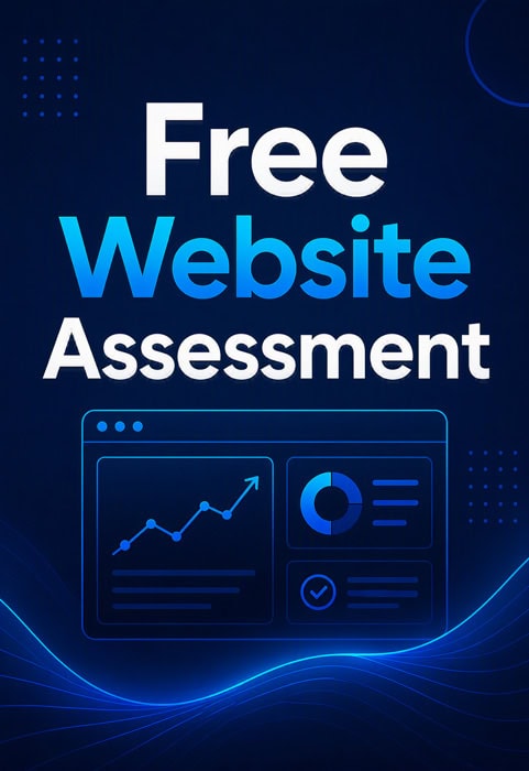 Free website assessment showing how Fastline Marketing Group helps businesses find and fix issues on their website to generate more leads